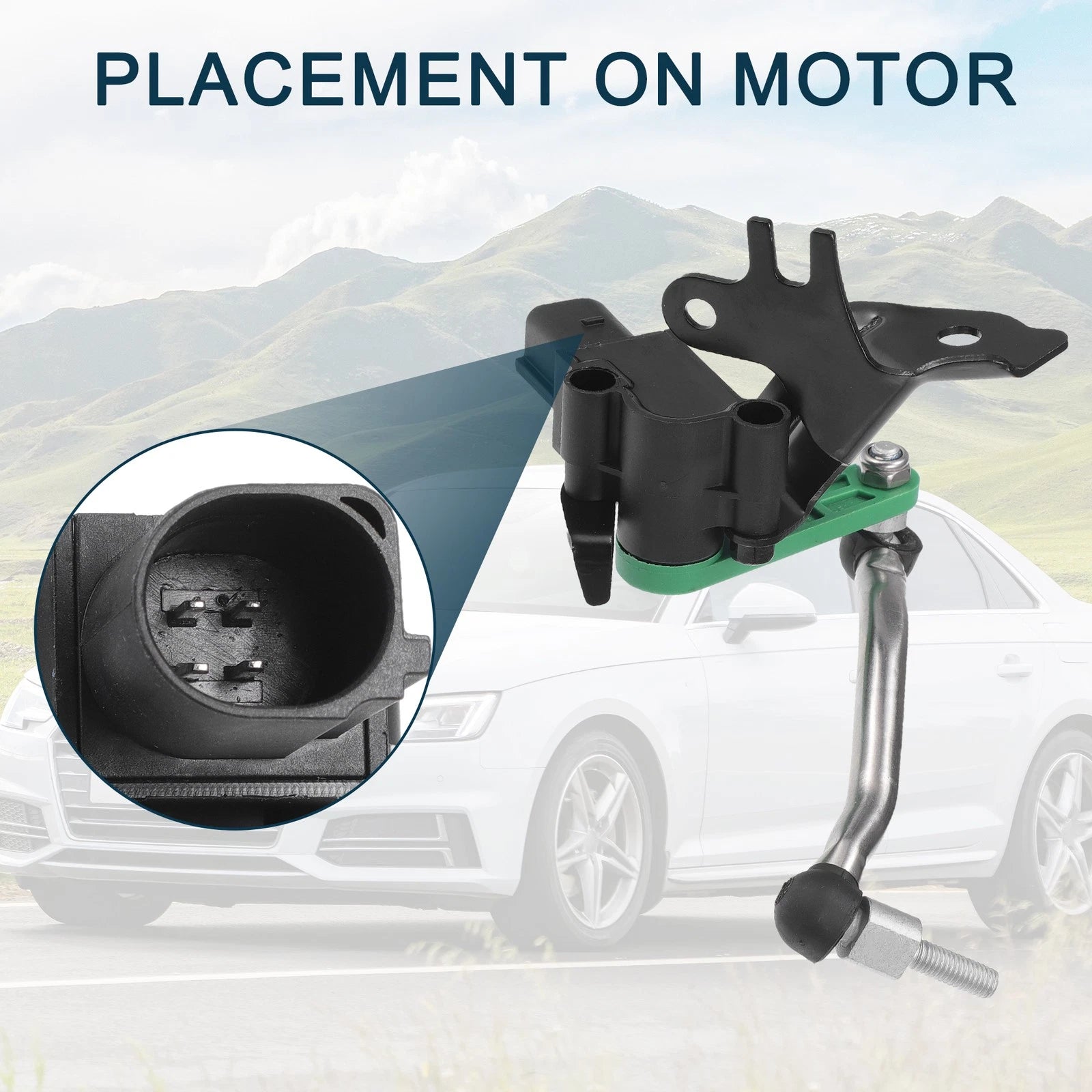 Air Suspension Ride Height Level Sensor Replacement for Audi A4 (2009–2015)