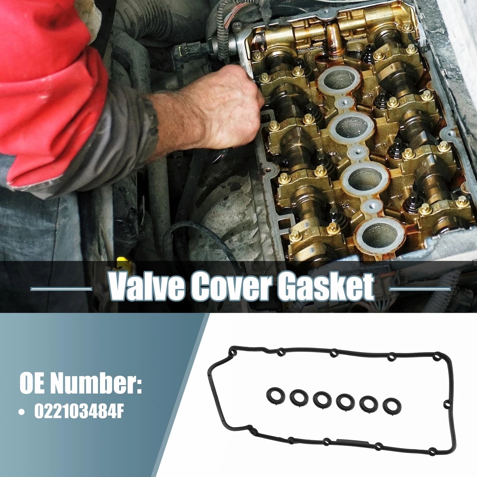 Valve Cover Gasket Replacement Set for Volkswagen Eos 2007–2008