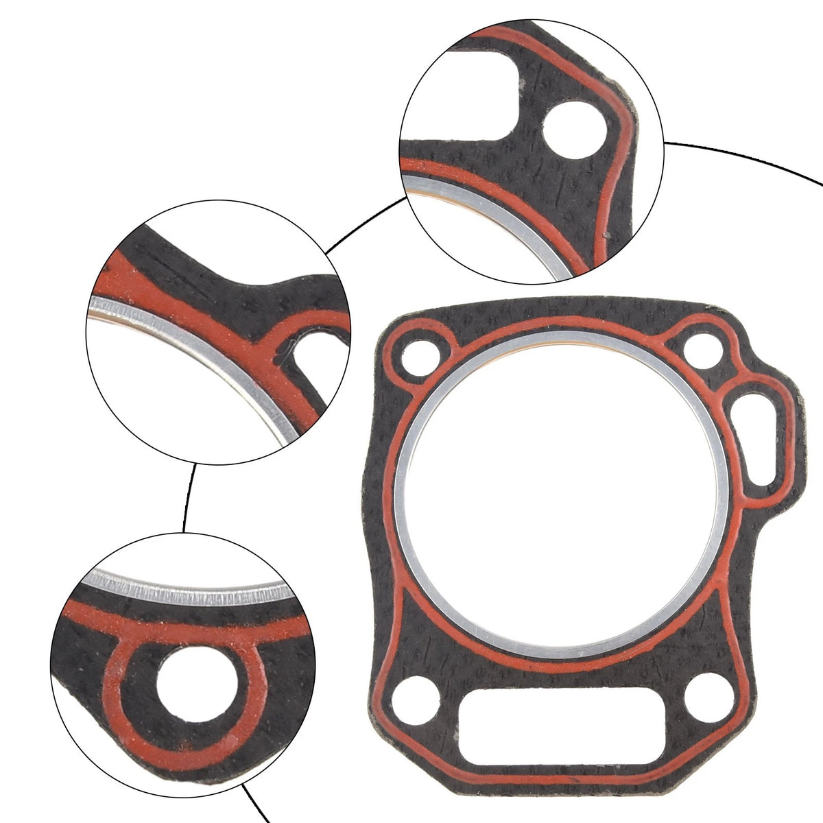 Cylinder Head Gasket for 168F/GX160/GX200 Engines (Compatible)