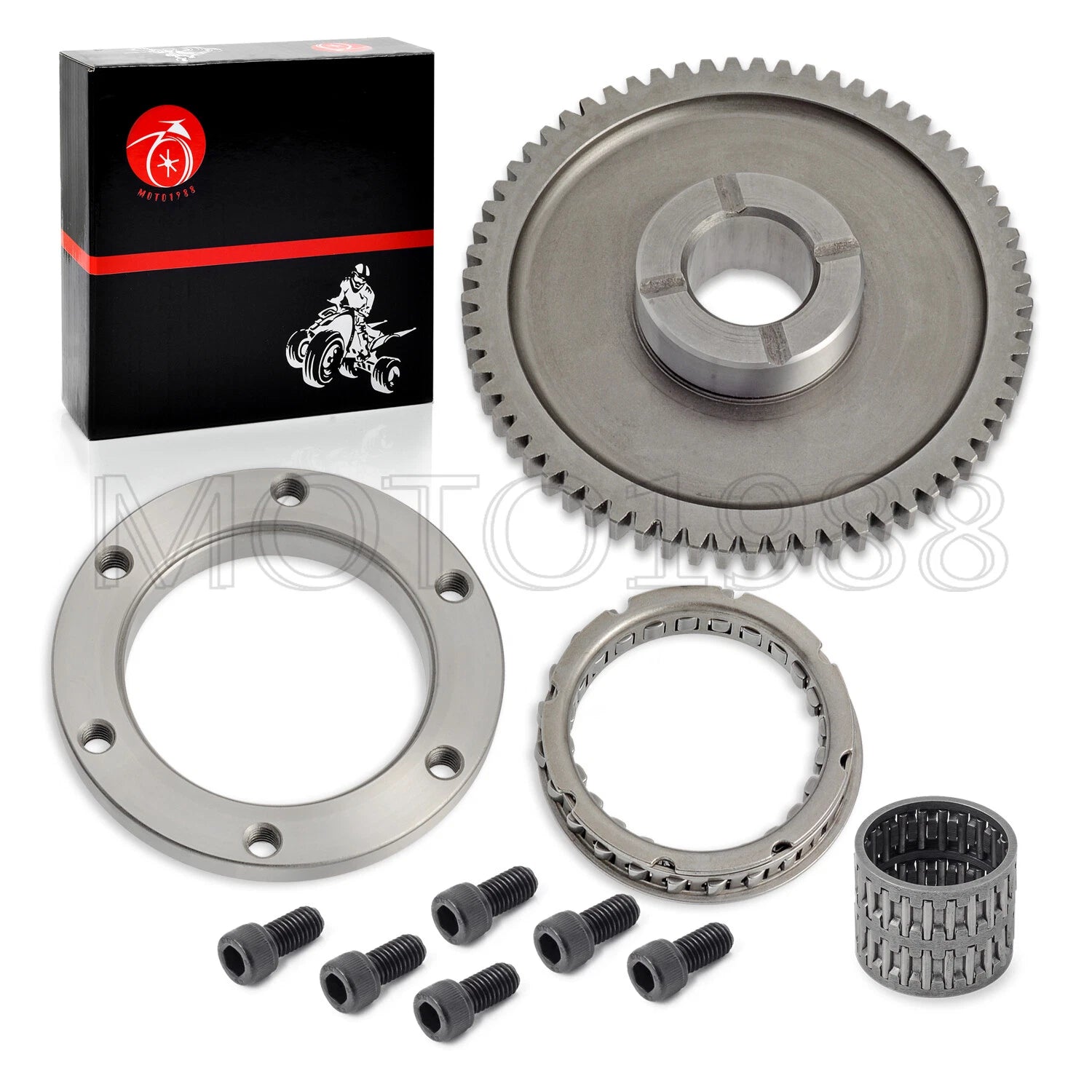 Starter Clutch One Way Bearing Gear Idler Kit for Yamaha Raptor 350 (2001–2005)