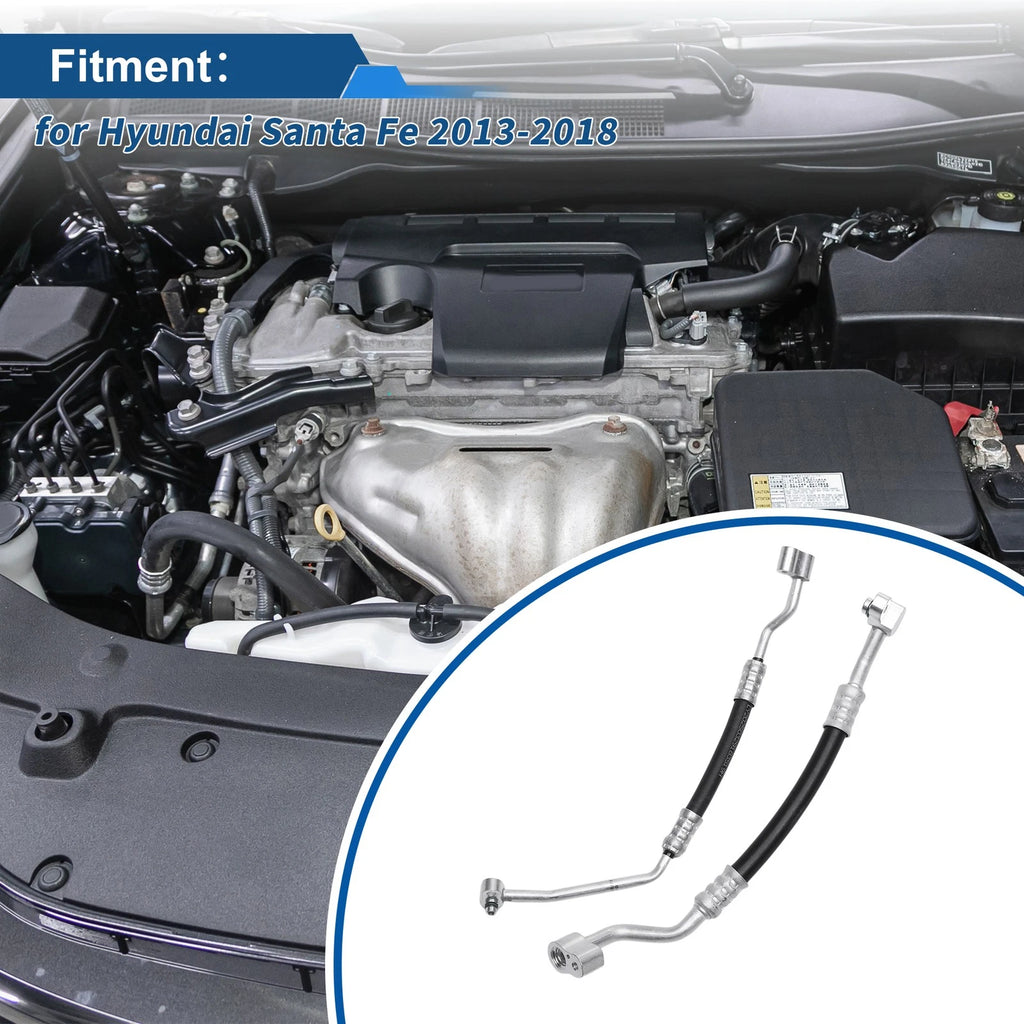 A/C Refrigerant Liquid Hose Replacement for Hyundai Santa Fe (2013–2018)