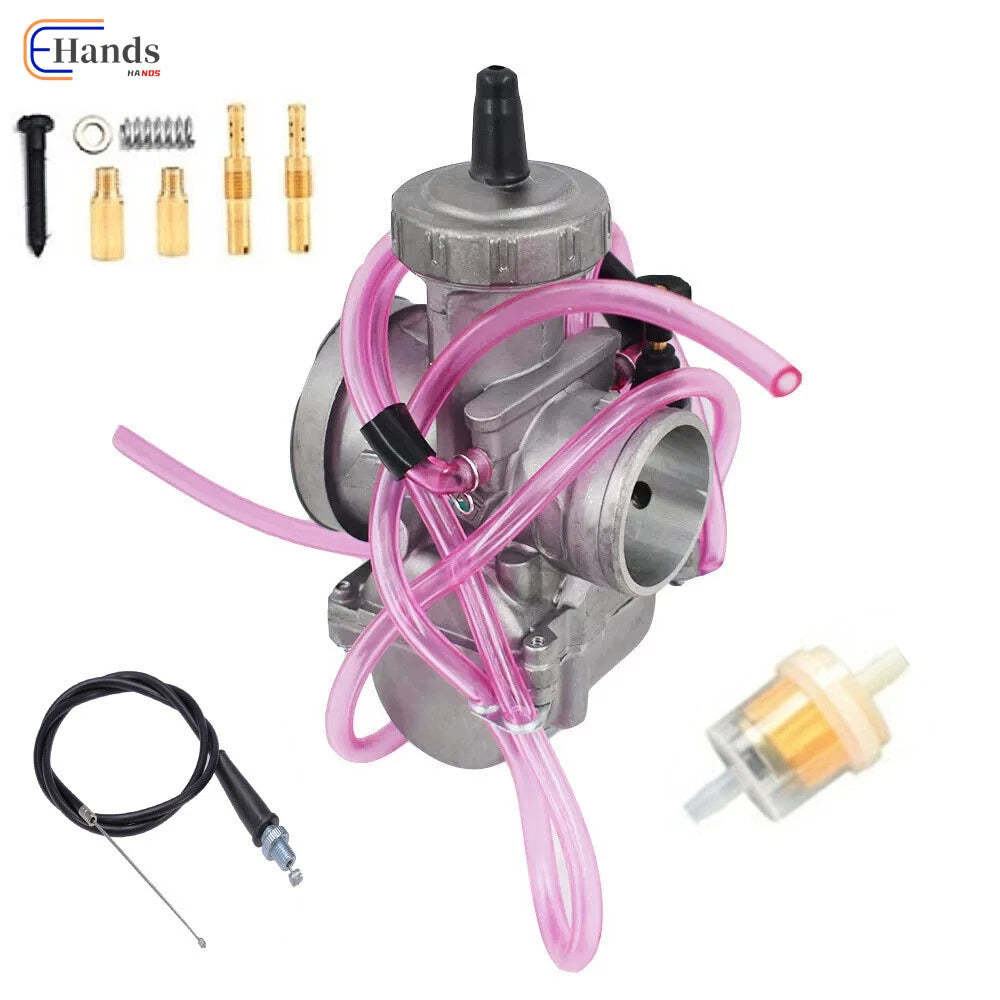 Carburetor & Throttle Cable for Honda TRX250R CR250 CR500R ATC250R (1986–2006)