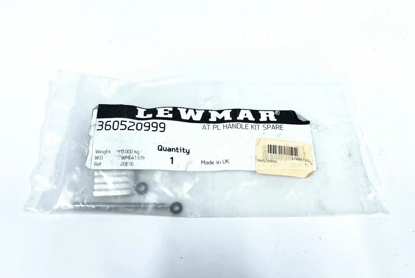 Portlight Handle Kit for Lewmar Atlantic (360520999)