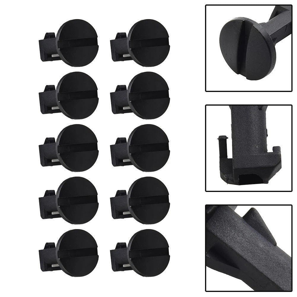 Set of 10 Fixed Clips for 2010-2014 Front Bumper Lower Cover