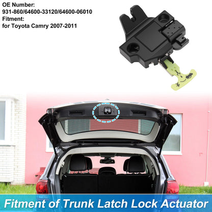 Rear Trunk Latch Lock Actuator for Toyota Camry (2007–2011) 3 Pins 931-860
