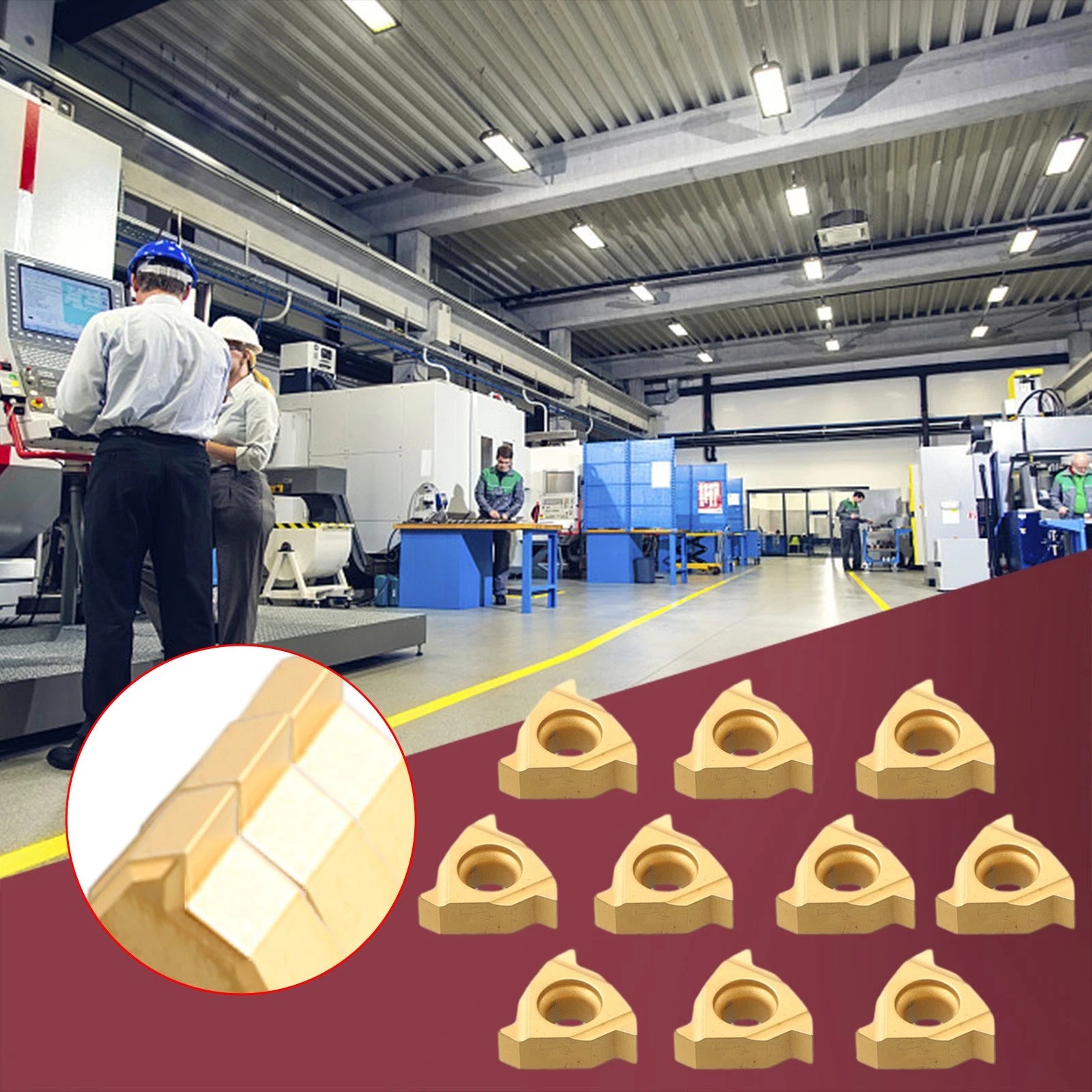 Carbide Inserts for Reliable 10CS 11ER A60 BP010