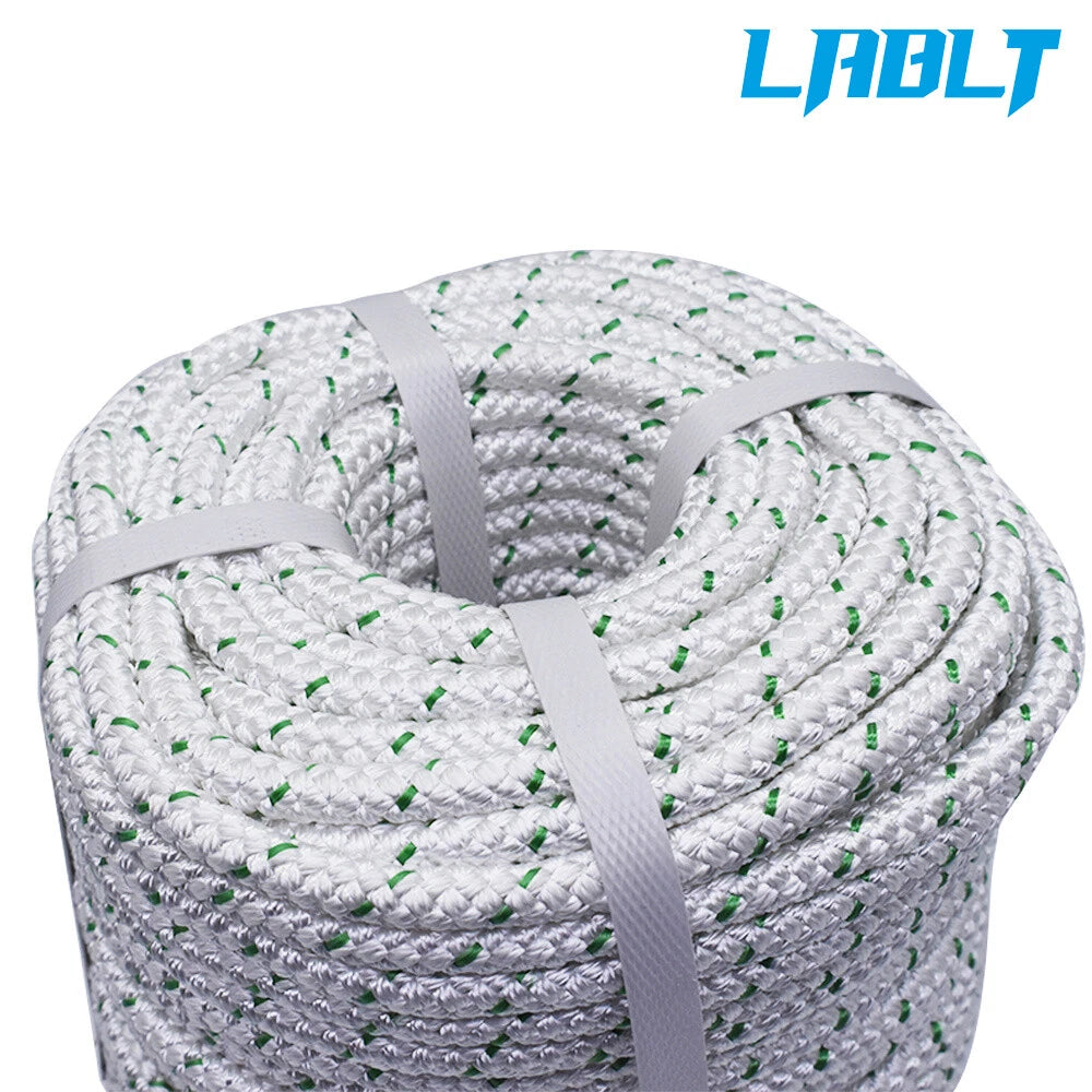 3/8" Double Braid Polyester Rope for Various Applications (200')