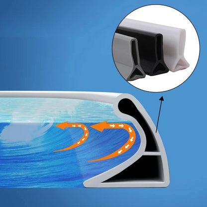 Water Stopper Silicone Shower Dam for Bathroom Kitchen Floor