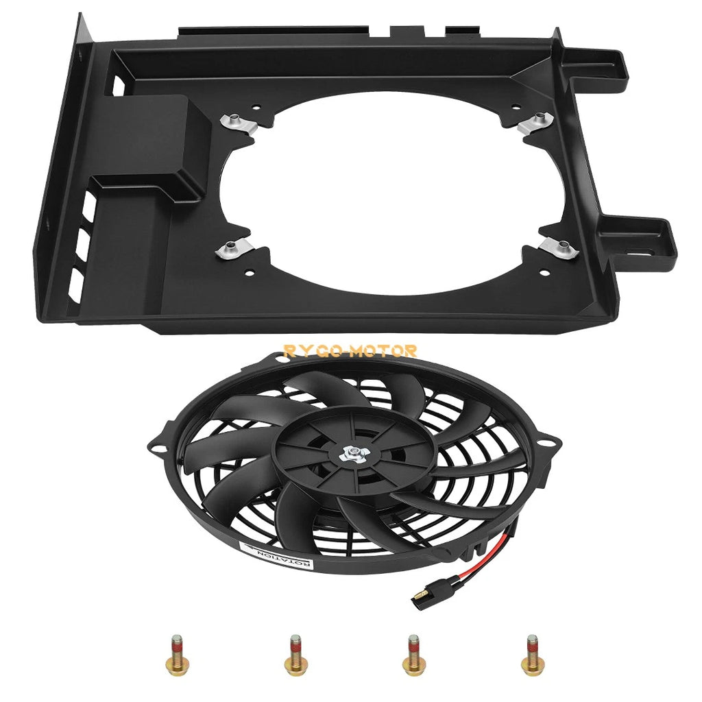 Cooling Fan Motor & Shroud for Polaris Sportsman 400 (2001–2004) 2410123