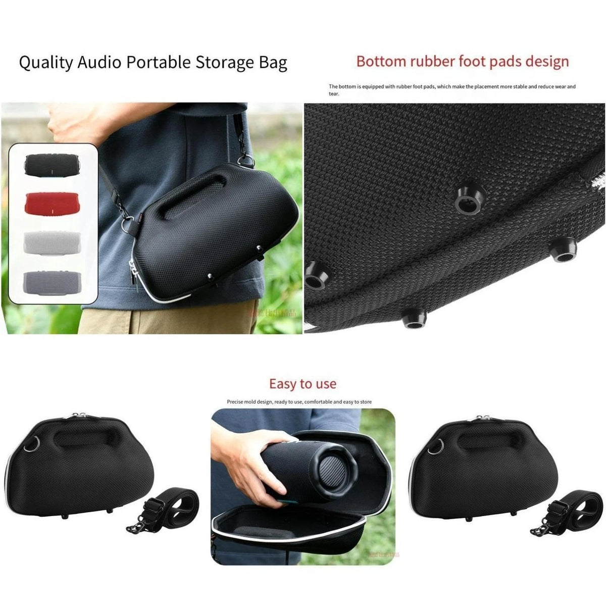 Storage Box for JBL Charge6 Speaker (Drop Resistant, Pressure Resistant)
