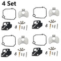 4X Carburetor Rebuild Kit for Tohatsu Nissan MFS NSF 8-9.8hp (2004–2014) 3V1-87122-0
