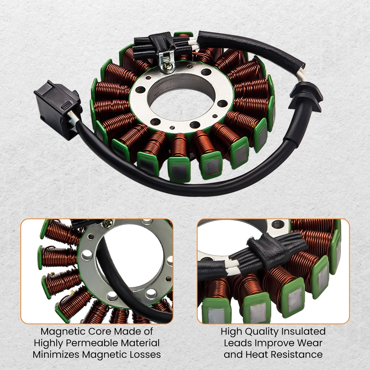 Stator & Regulator Rectifier for Honda CBR 1000RR (2004–2007) 31120-MEL-013