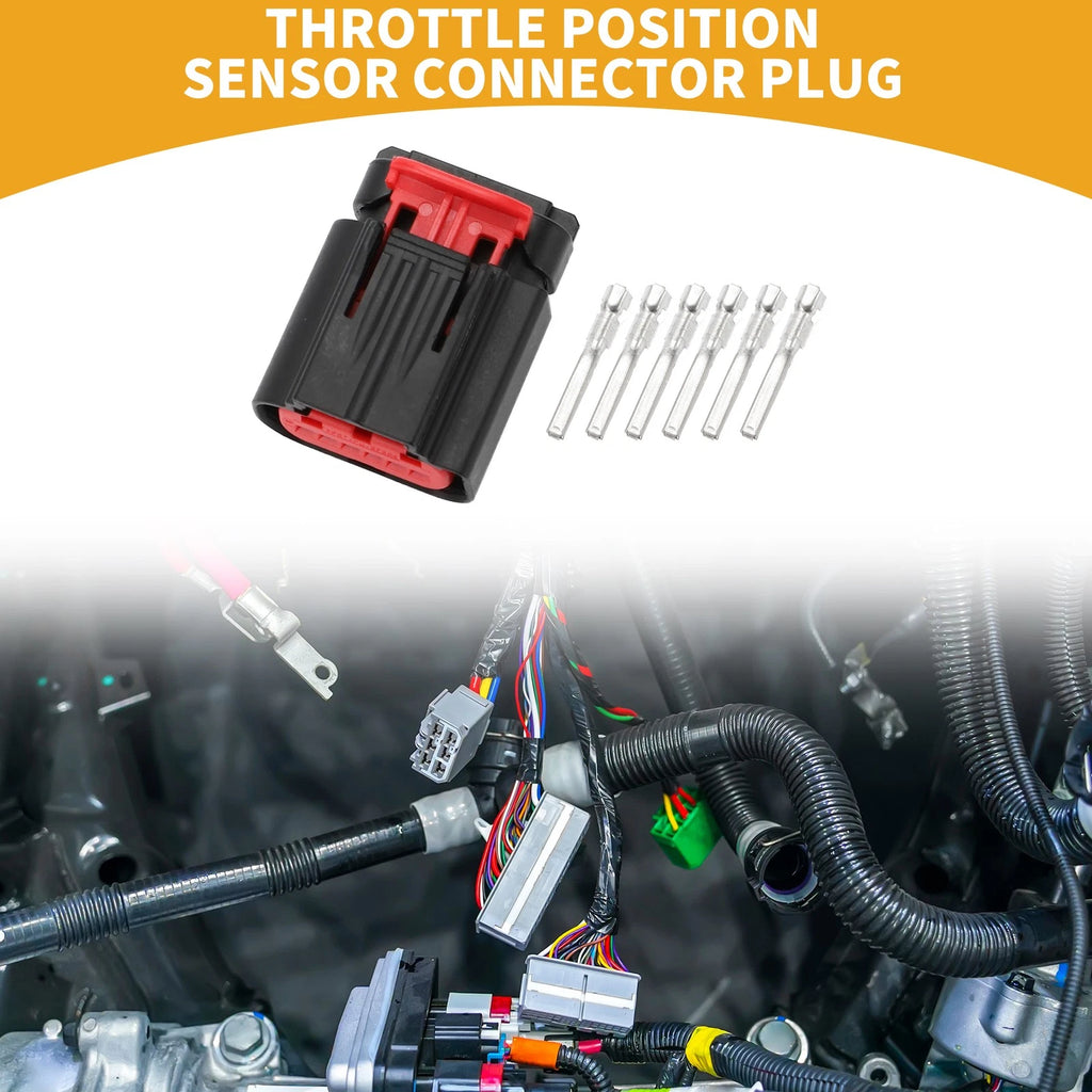 6 Pin Throttle Position Sensor Connector Plug for Ford