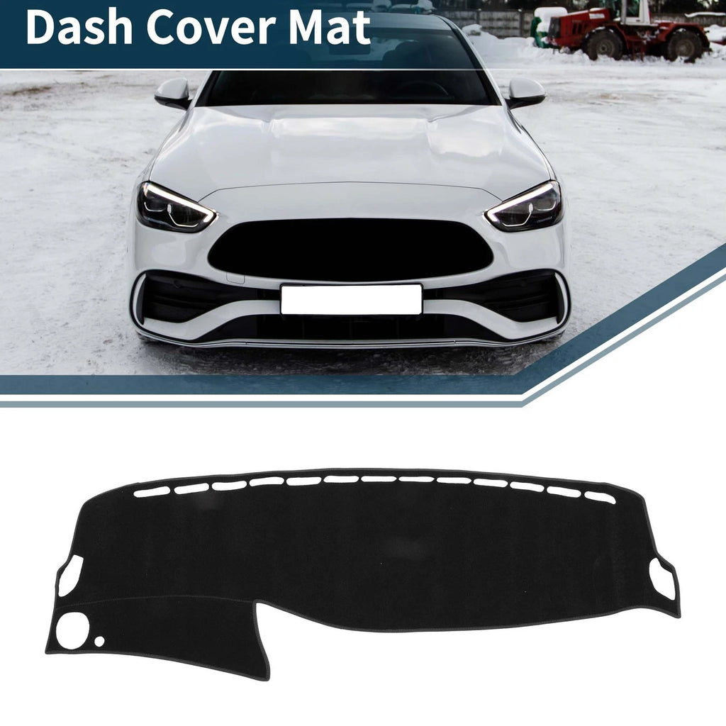 Dashboard Dash Cover Mat for Mercedes Benz S Class W222 (2014–2020) Black