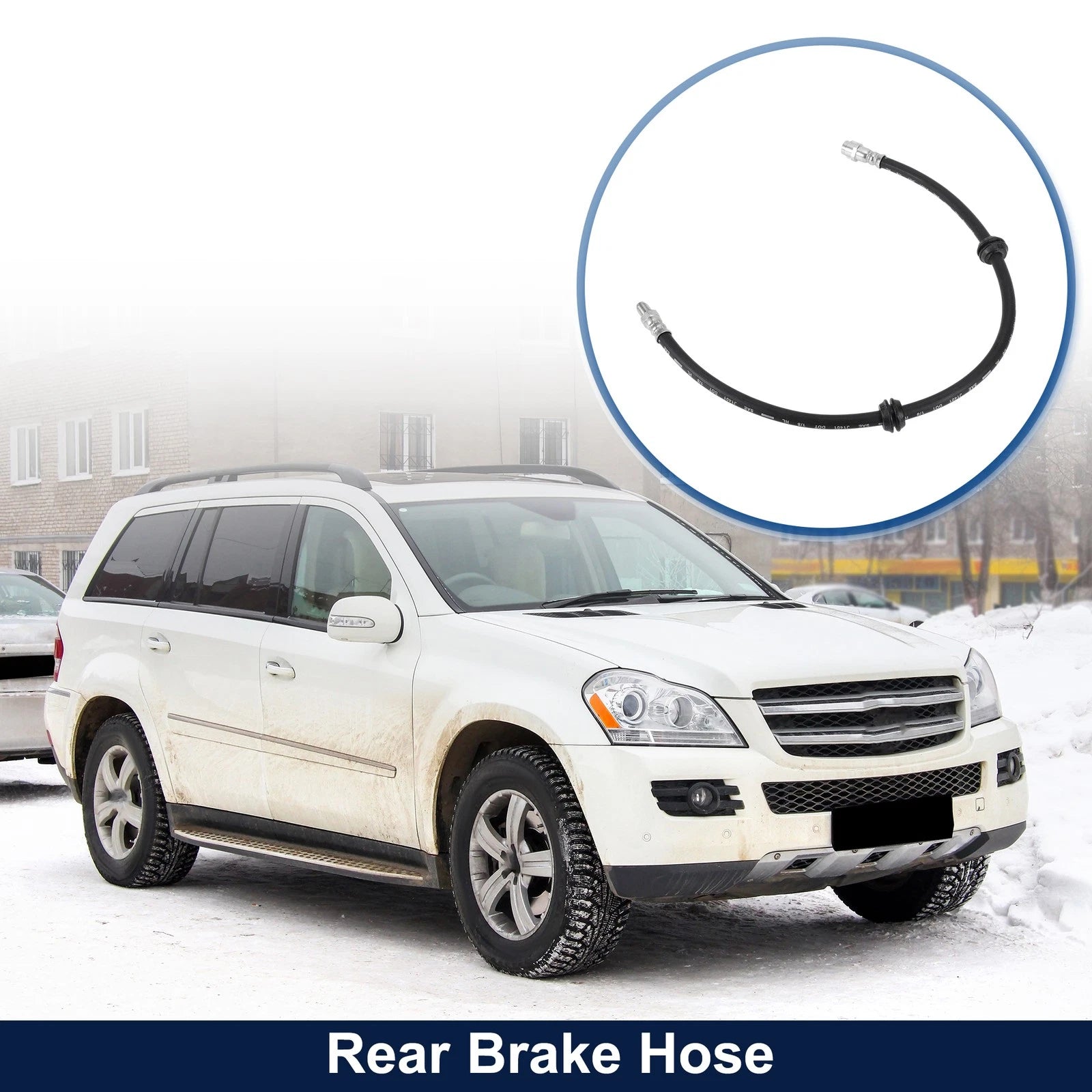 Rear Brake Hose Replacement for Mercedes-Benz GL320 (2006–2009)