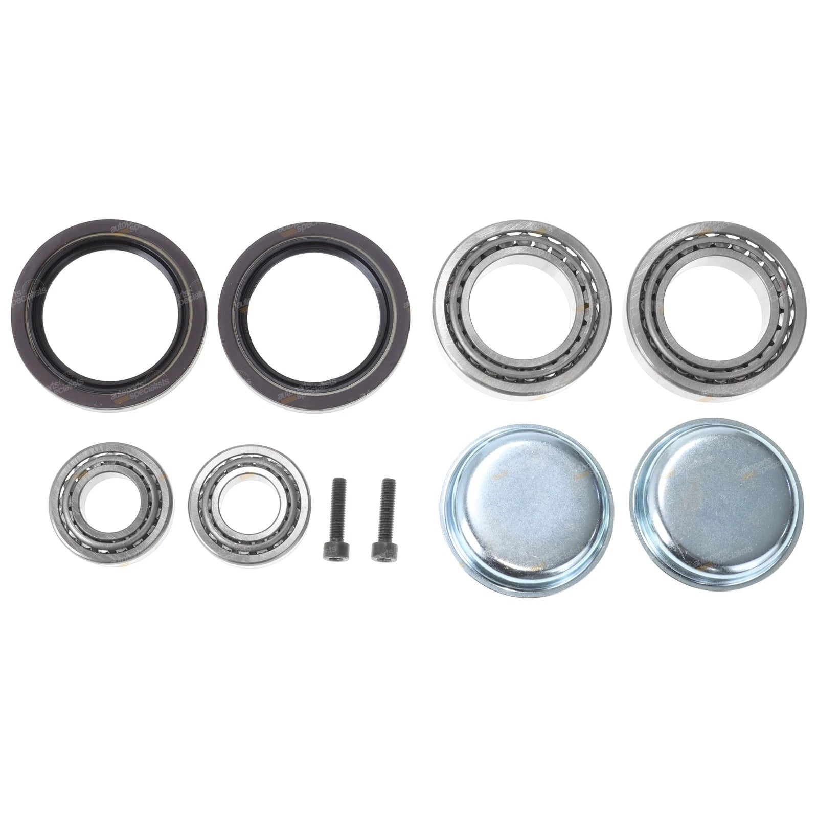 2 Front Wheel Bearing Kits for Mercedes-Benz E200 Kompressor (2004–2009)