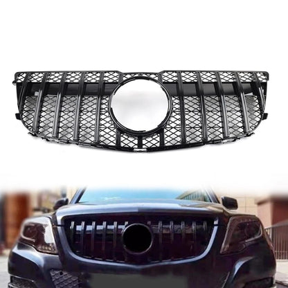 GTR Style Front Bumper Hood Grille for Benz GLK Class X204 (2013–2015)