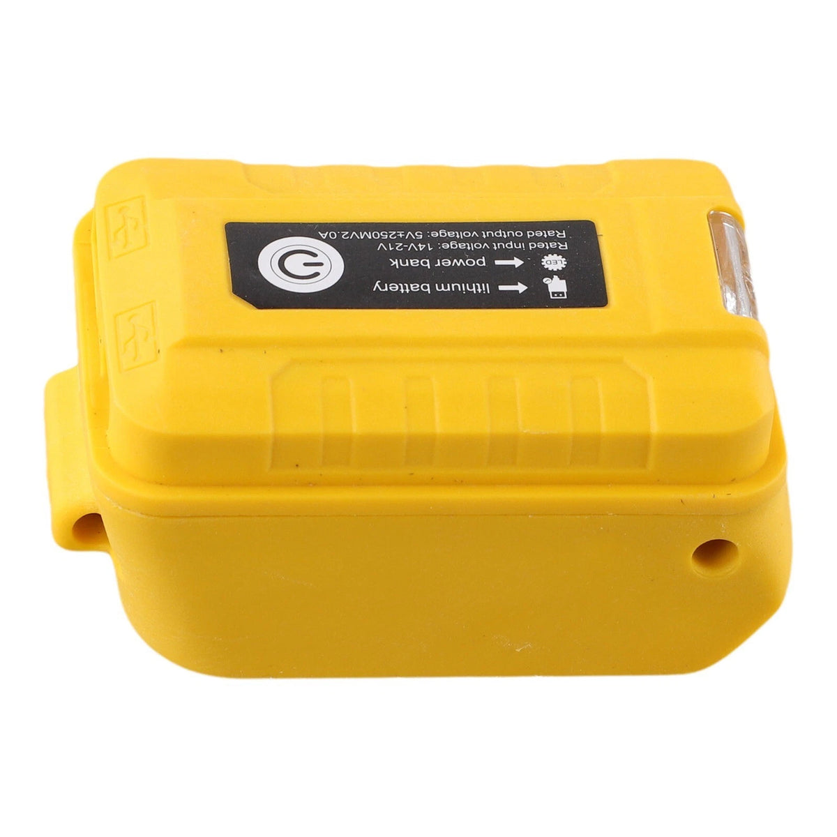 18V Battery USB Converter for DCB203, DCB200 with Flashlight Feature