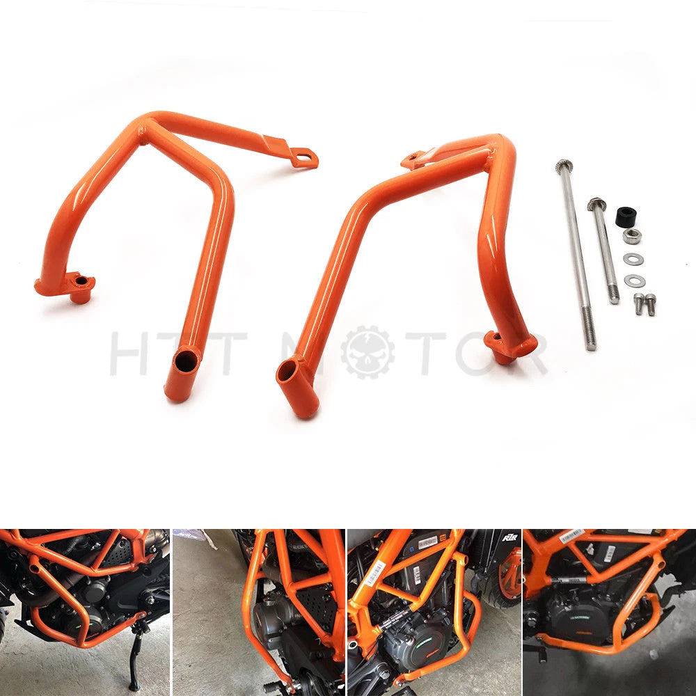 Engine Sides Crash Bar Frame Bumper Guard for KTM Duke 250 390 (2017–2018)