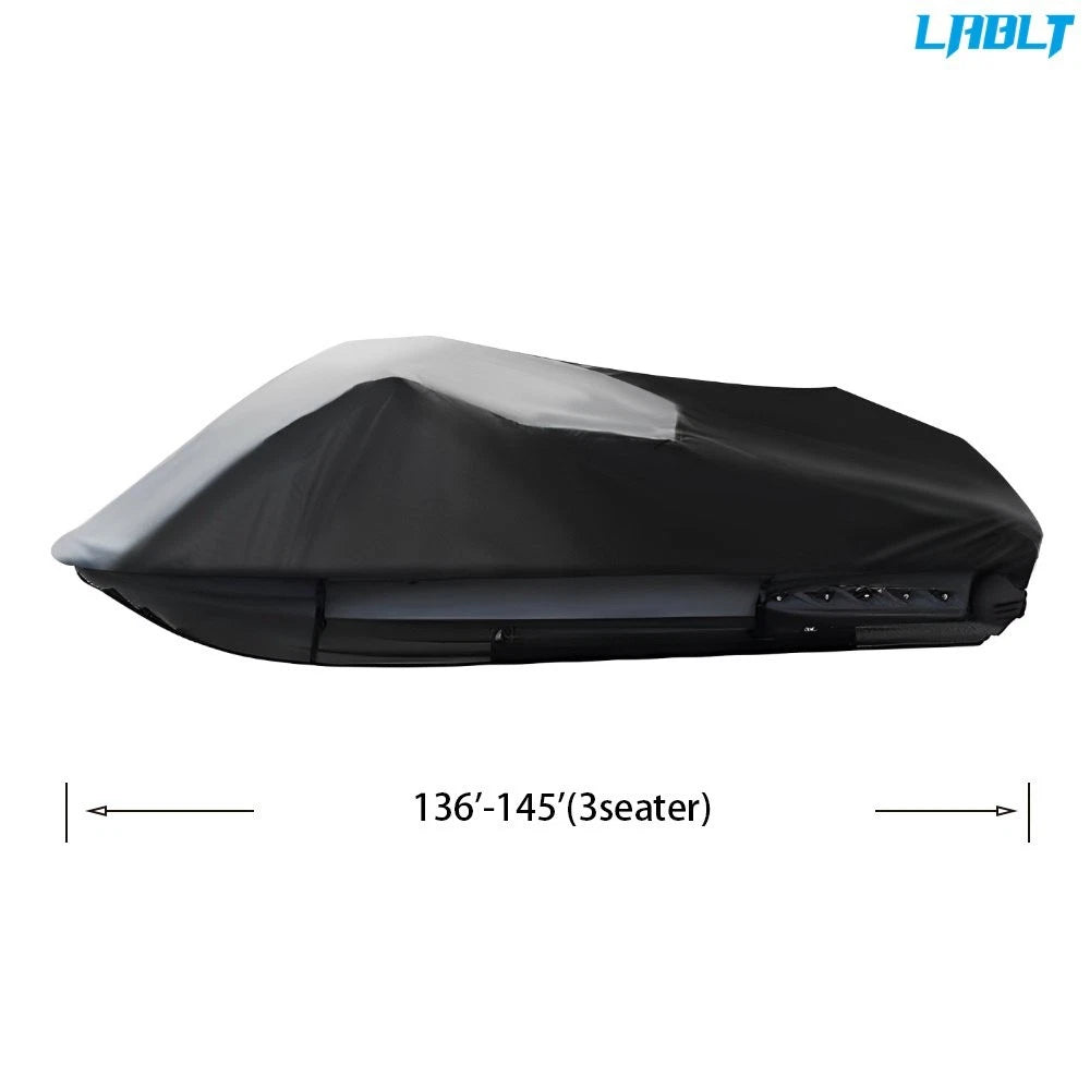 600D Heavy Duty Polyester PWC Cover for Jet Ski (Trailerable, Waterproof)