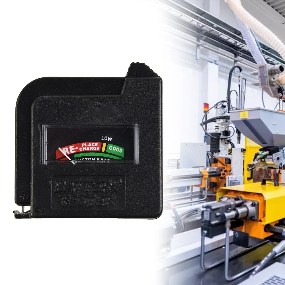 Battery Tester for Universal Use (55mm x 53mm x 23mm) Handheld Design