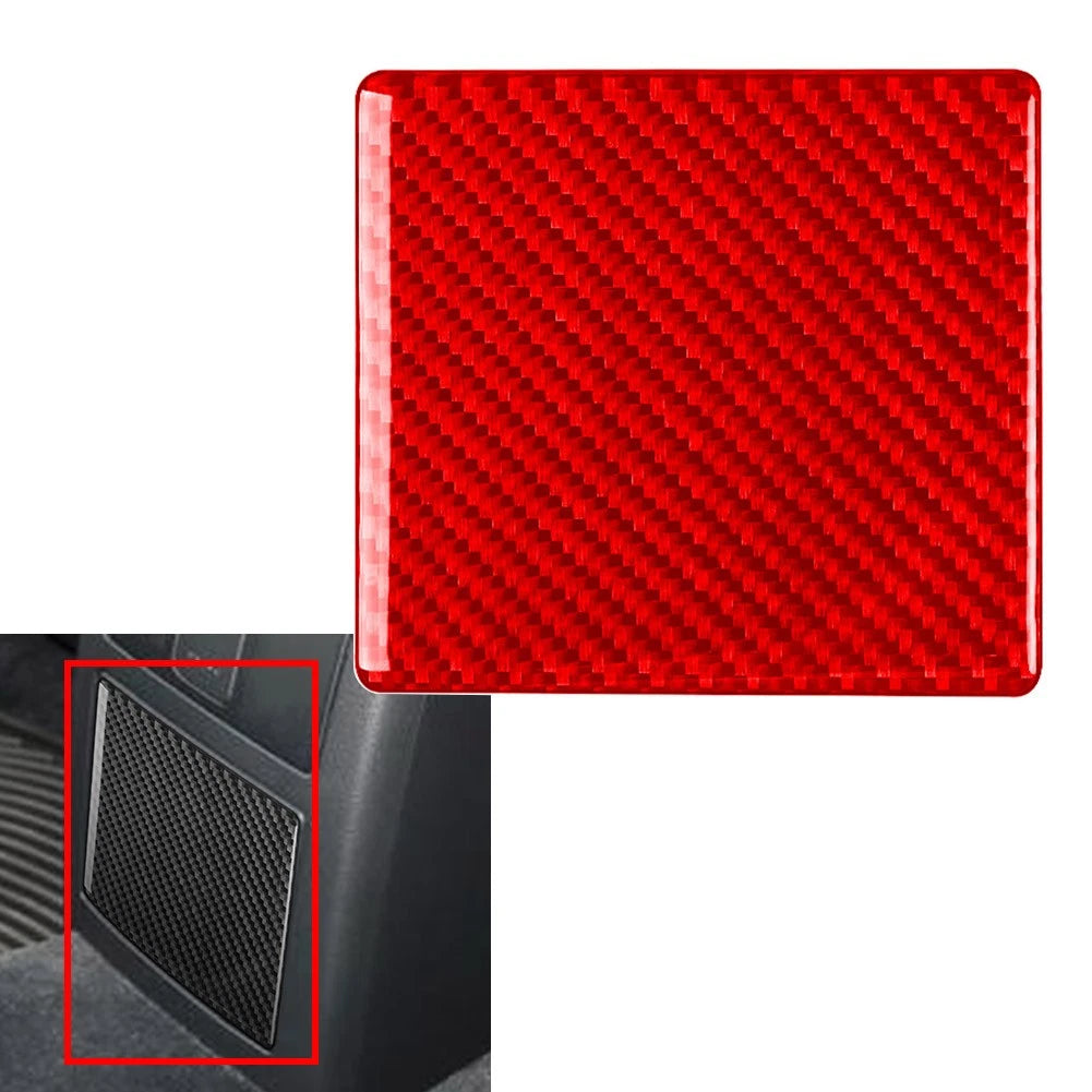 Interior Rear Console Panel Cover Trim Red for Volkswagen Passat B5 (2001–2005)