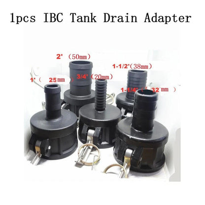 2" Drain Adapter for Tote Tank (60mm Coarse Thread)