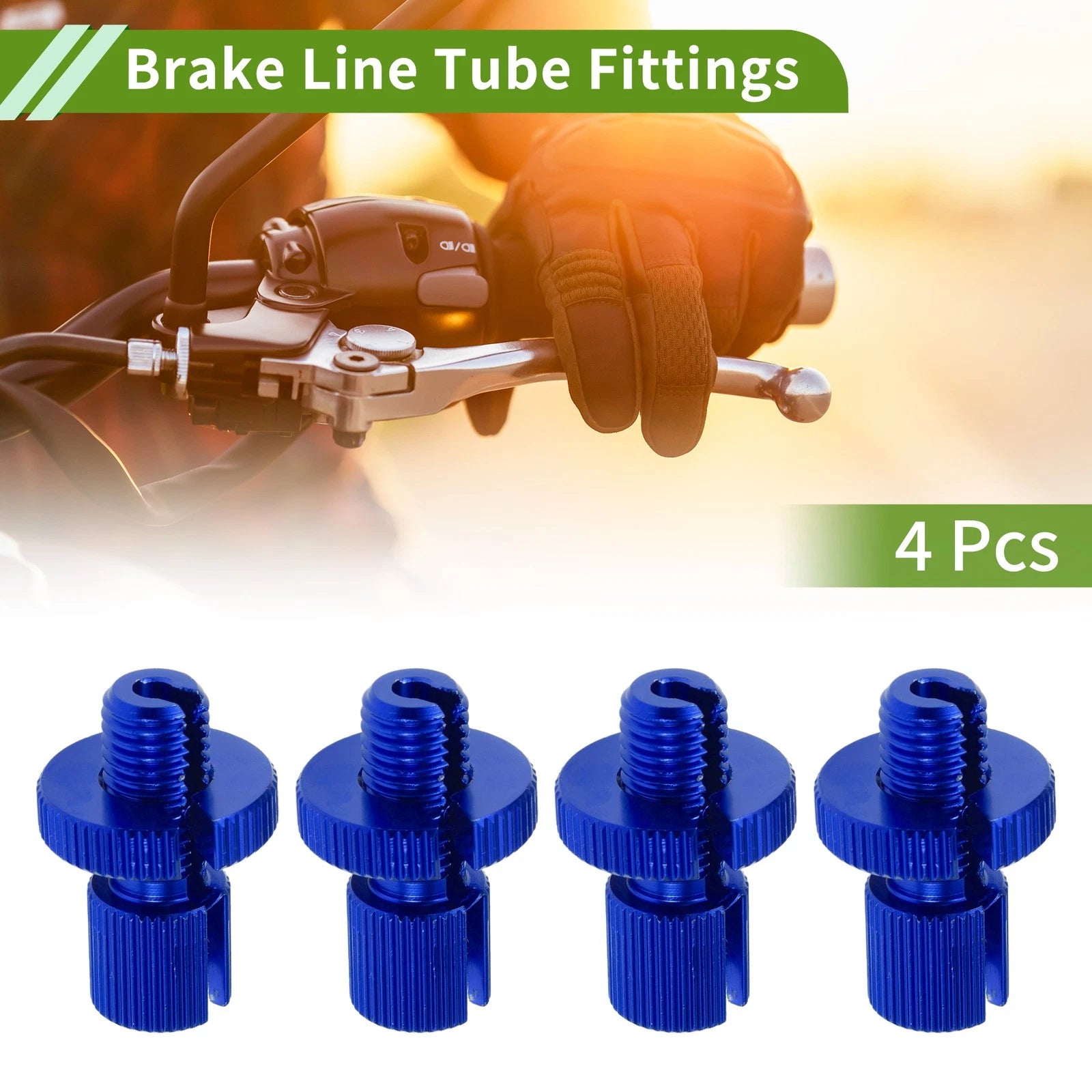 Clutch Cable Adjuster Screws Kit for Motorcycle M10 (Blue) (2000–2025)