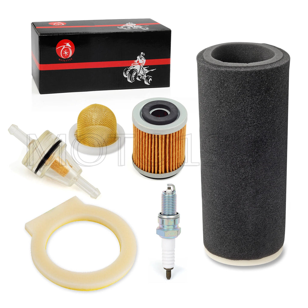 Air Filter, Oil Filter, Spark Plug Kit for Yamaha Raptor 350 (2004–2013)