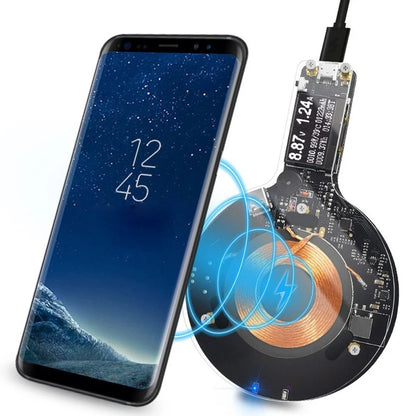 LCD Power Meter Wireless Charger for Universal Use (2010–2023)