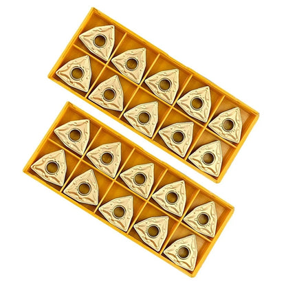 20pcs Carbide Turning Inserts WNMG431 for Lathe Tool Handle