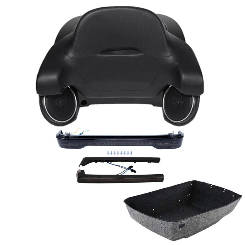Trunk Backrest Light Speakers for Harley Touring Road Glide (2014–2026)
