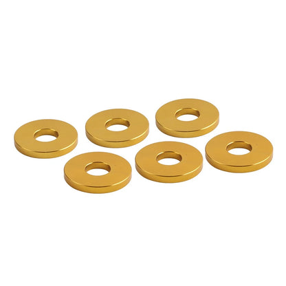 6X Engine Saddlebag Crash Bar Decorative Spacer Ring for Harley Softail