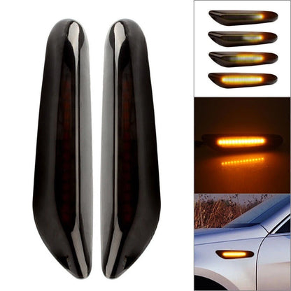 Dynamic Sequential LED Side Marker Turn Signal Light for BMW E90 E92 E82 E88 (2007–2013)