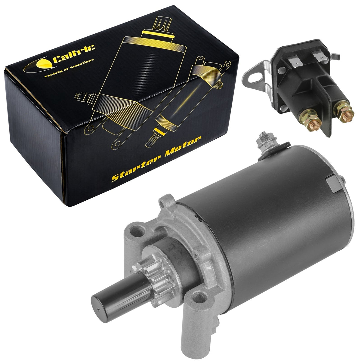 Starter Motor and Solenoid for Kohler YGT22H50 (2009–2010)