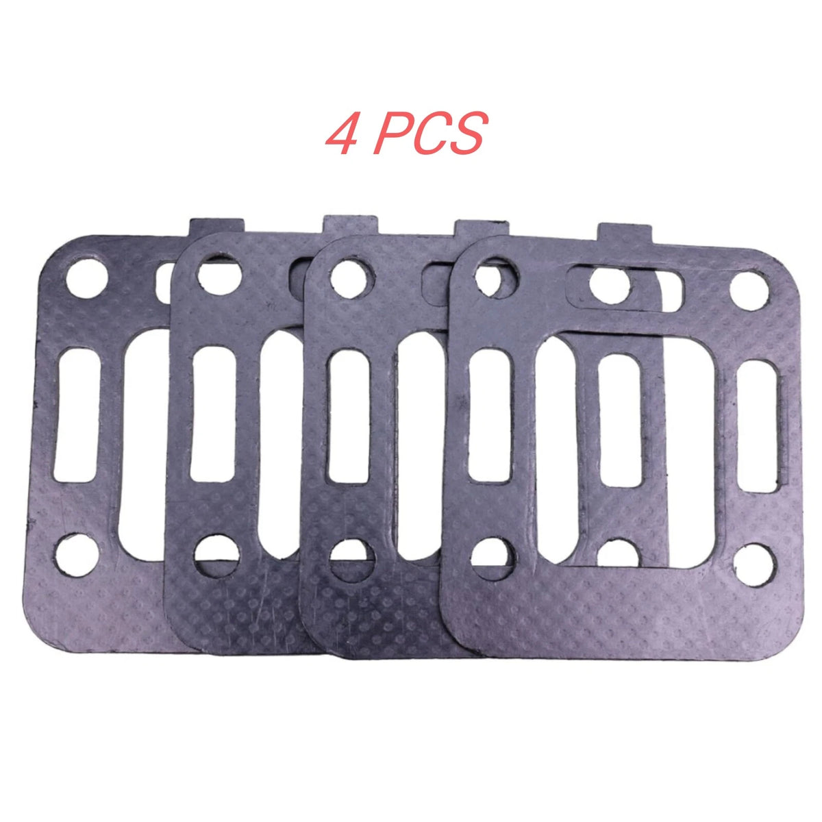 Set of 4 Exhaust Elbow Gaskets for Mercruiser 2.5L