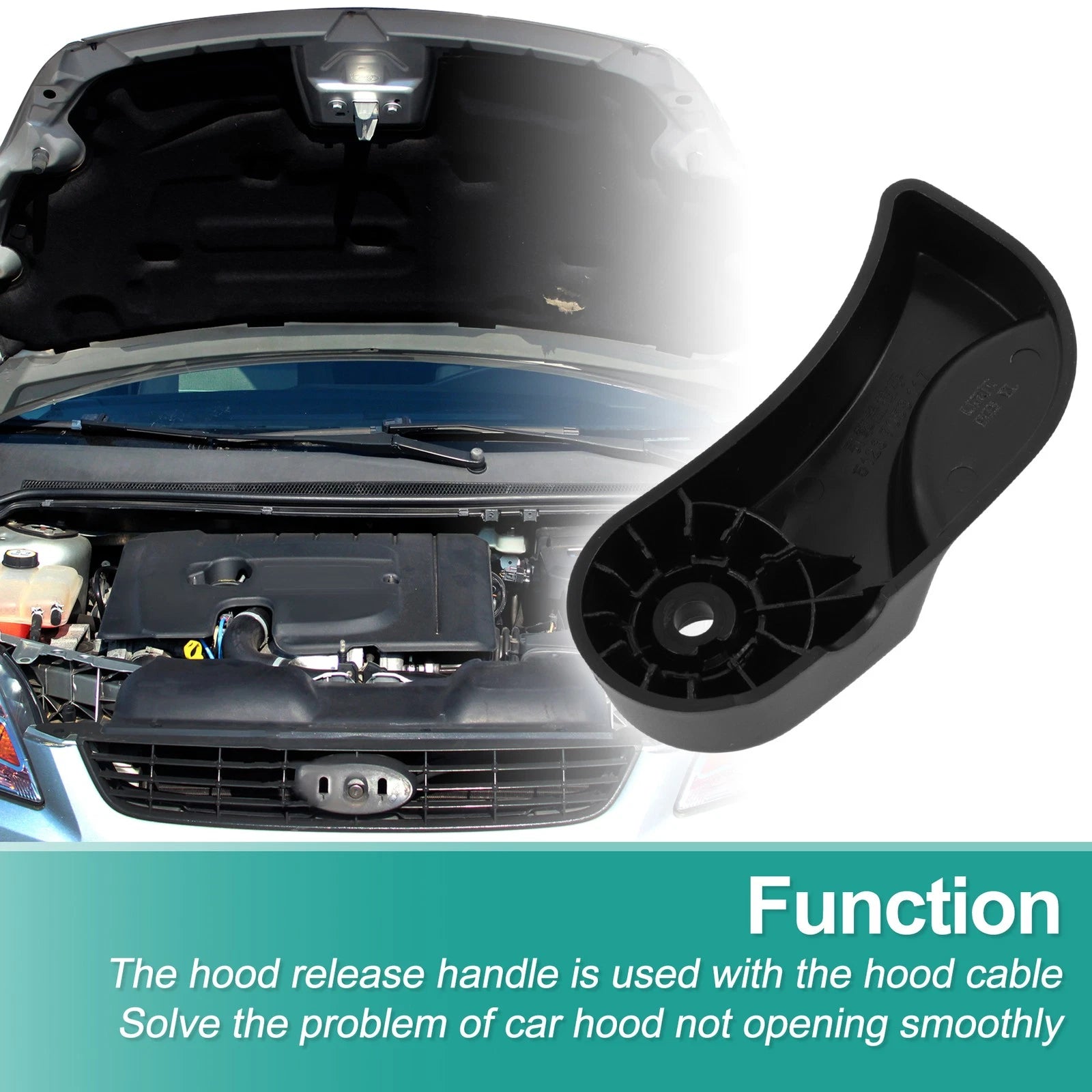 Hood Latch Release Handle OEM Replacement for BMW 1 Series E87 (2008–2013)