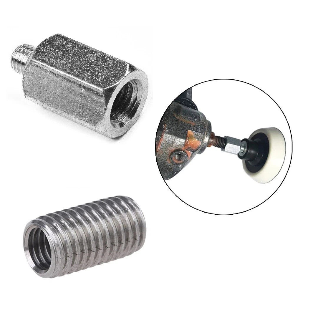 M10/M14 Angle Grinder Conversion Head Tool Accessory