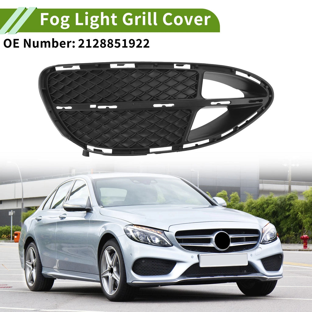 Front Left Fog Light Grill Replacement for Mercedes Benz W212 (2014–2016)