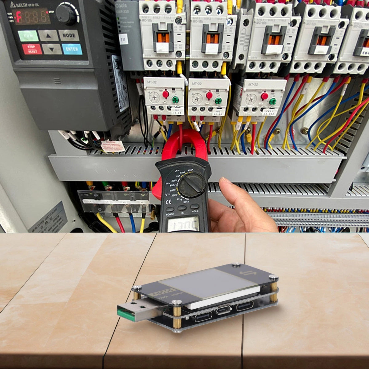 FNB38 USB Tester for Fast Charging Multiple Protocols Support