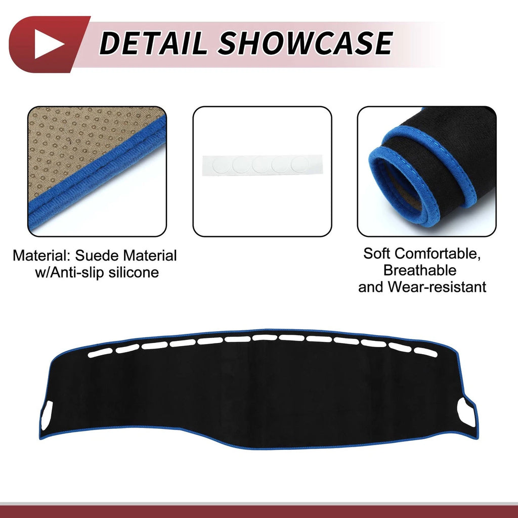 Dashboard Dash Cover Mat Sun Protector for Mercedes S-Class W222 (2014–2020)