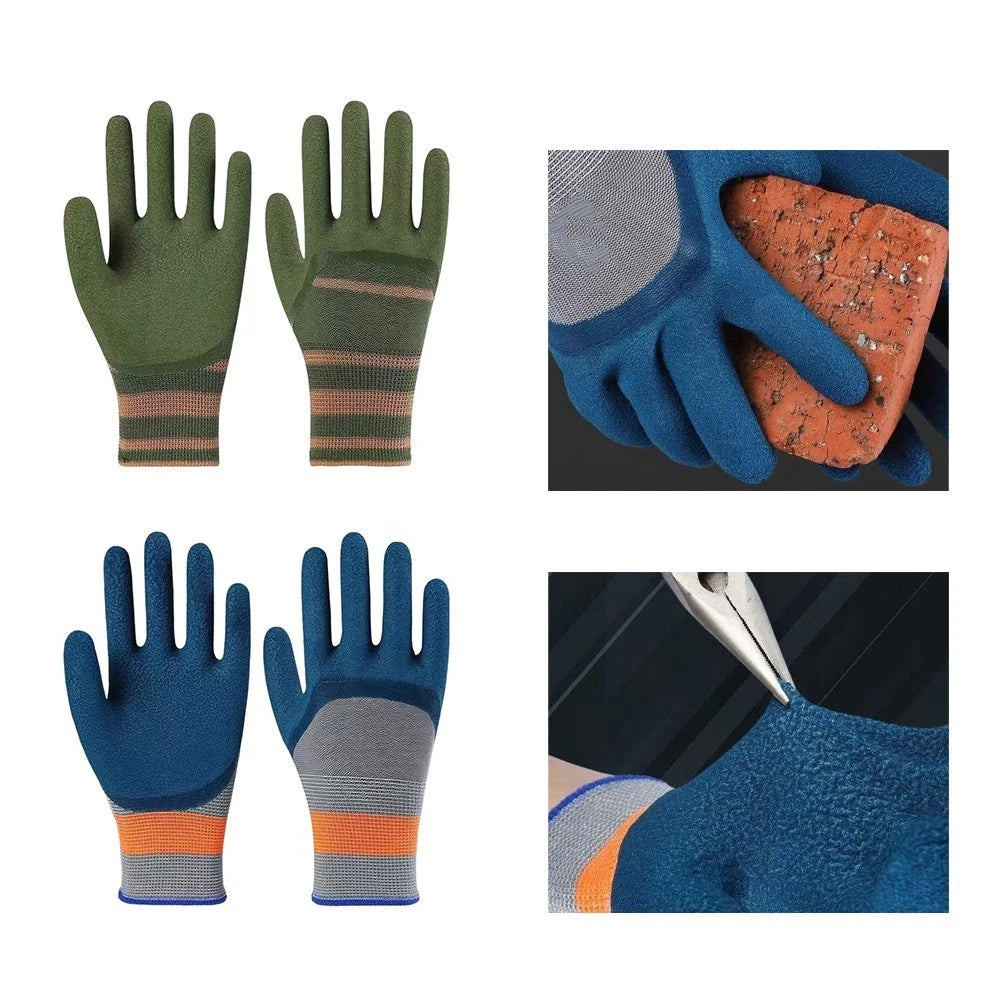 Anti Slip Rubber Foam Gloves for Tool Handling