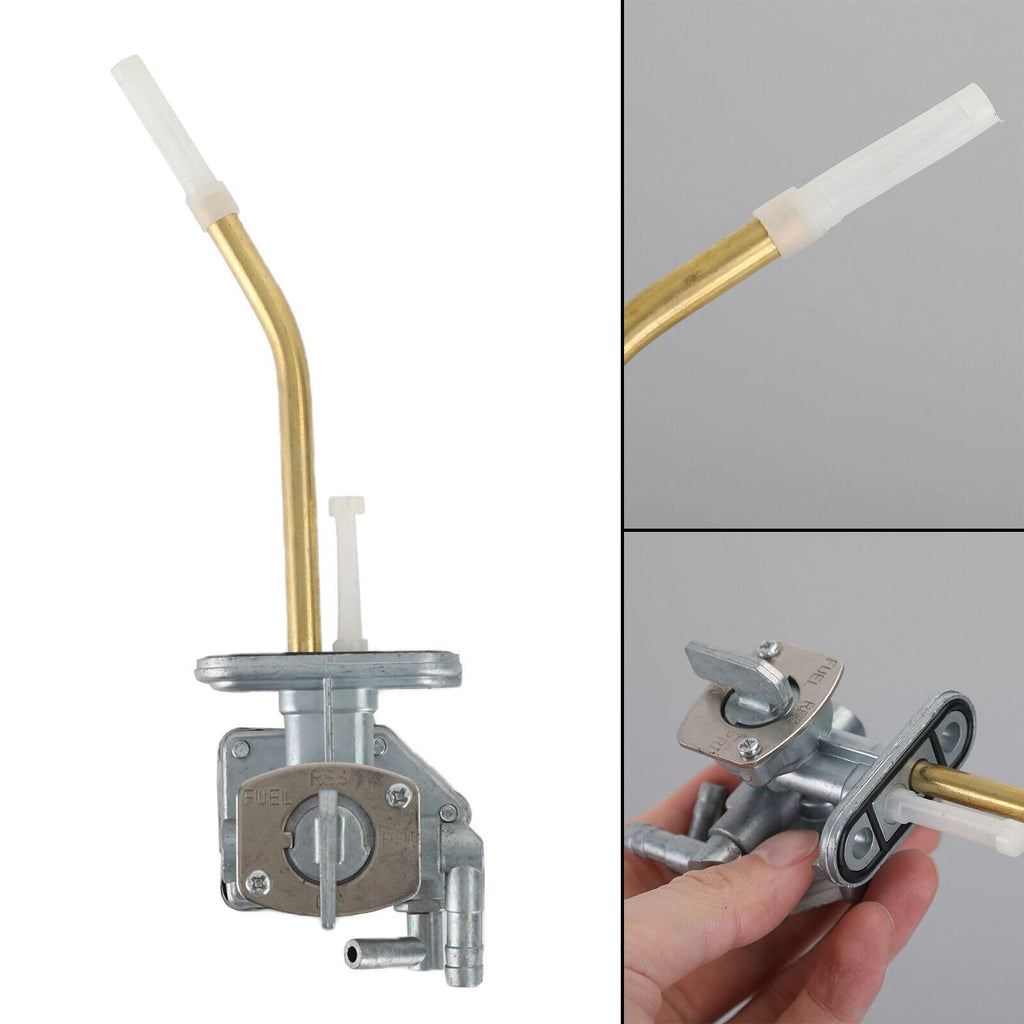 Gas Tank Fuel Cock Valve Petcock for Kawasaki KL250 Super Sherpa (1997–2010)