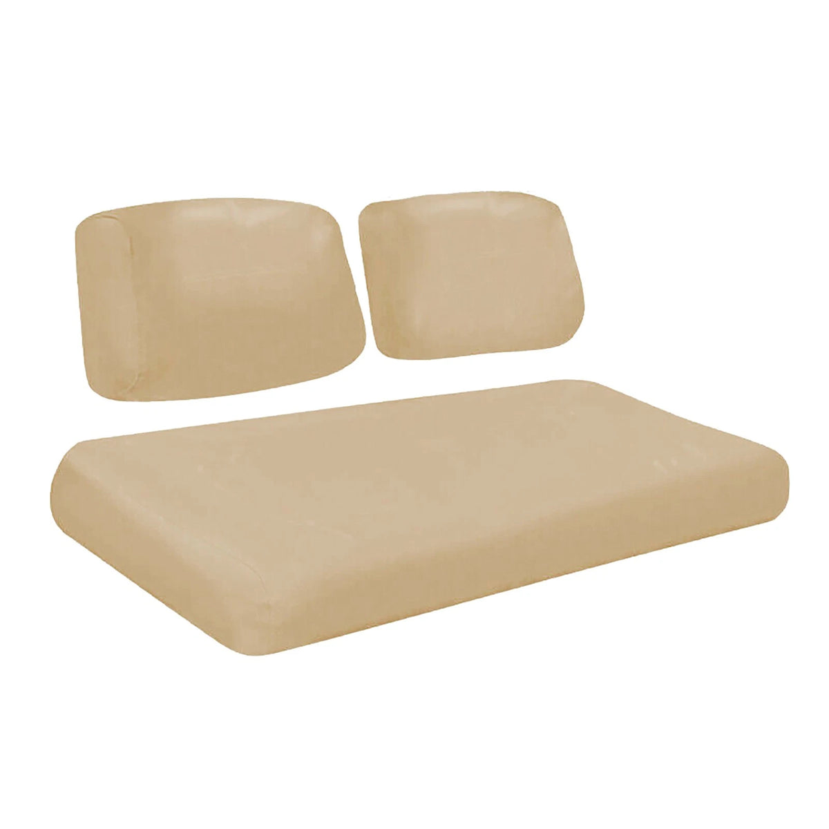 Set of 2 Leather Front Seat Covers for Club Car DS (1982–2000.5)