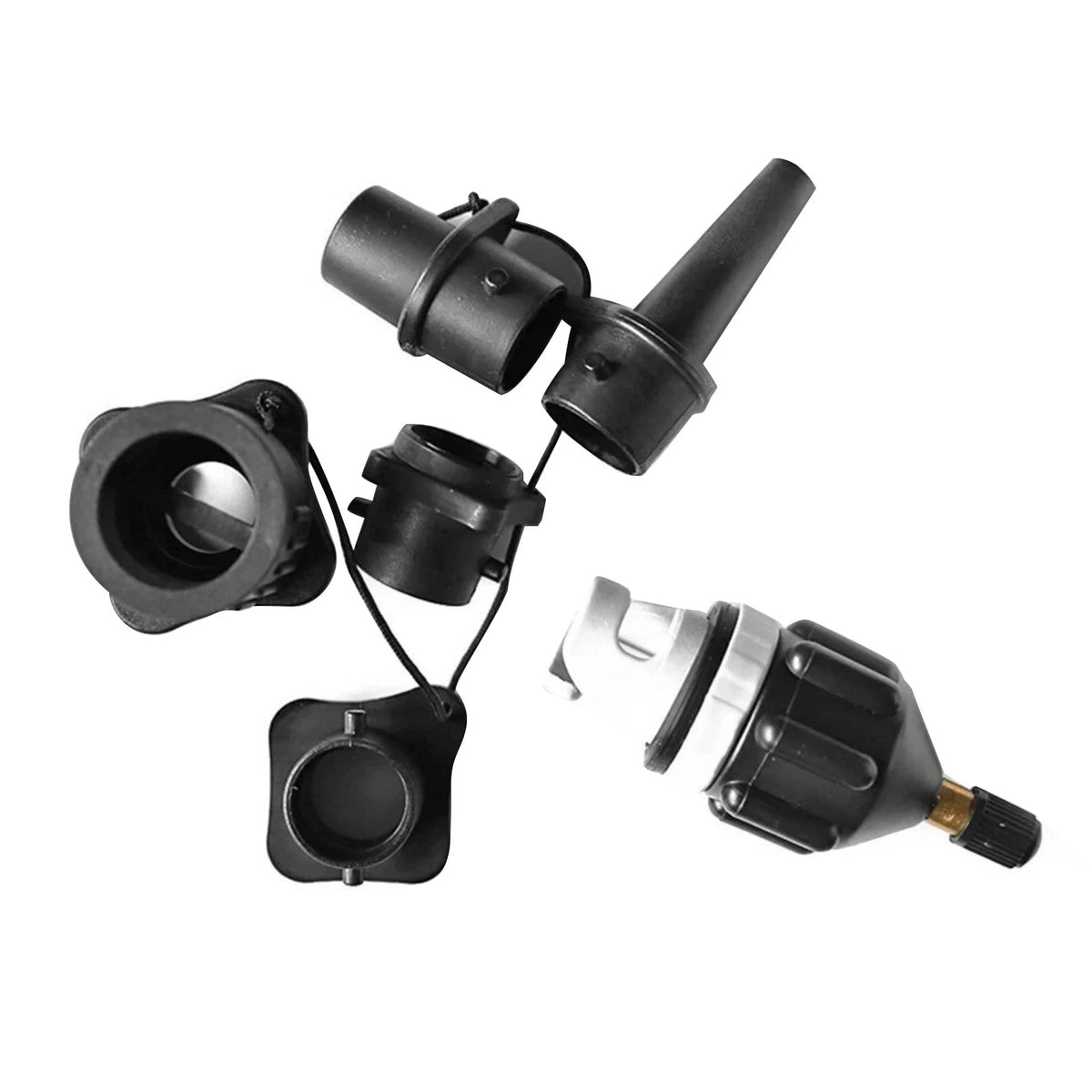 Air Valve Adapter Kit for Inflatable Paddle Board Kayak Boat (8.2cm)