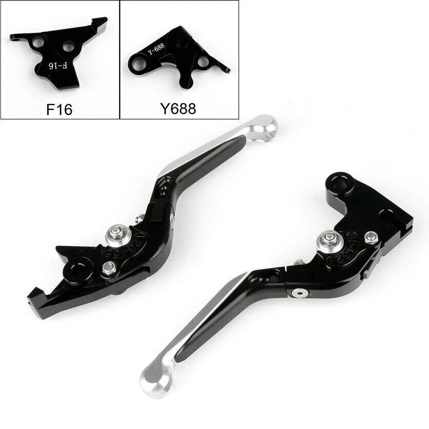 Adjustable Brake Clutch Levers for Yamaha FZ1 FZ8 XJ6 FZ6 SL T9 (2006–2018)