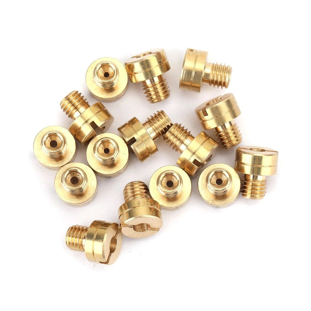 15Pcs Carb Main Jets for Mikuni N100/604 VM22 VM24 VM26 VM30 (#88-150)