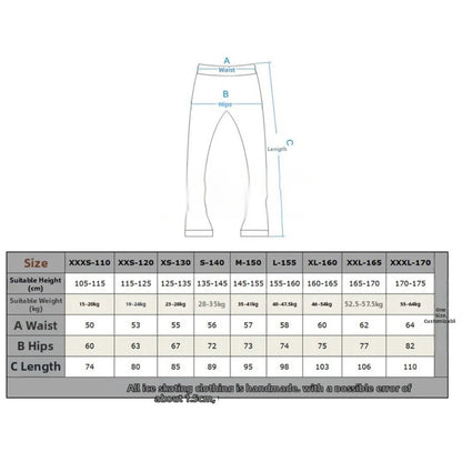 Warm Nylon Pants for Figure Skating (Kids & Adults)
