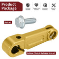 Yellow Clutch Release Arm 23271-20902 for Suzuki Quadracer 250 LT250R (1985–1992)