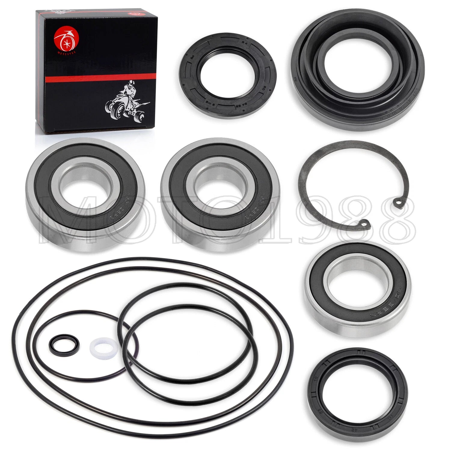 Rear Axle Brake Seals Bearings for Honda Foreman Rubicon TRX500 (2001–2014)